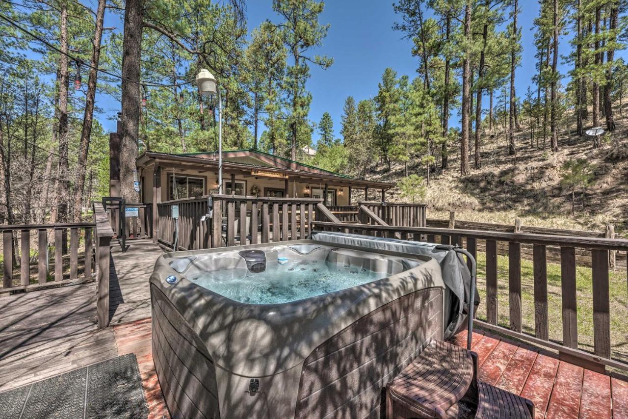 Tranquil Cabin With Stream And Deck Near Dtwn Ruidoso! Екстериор снимка
