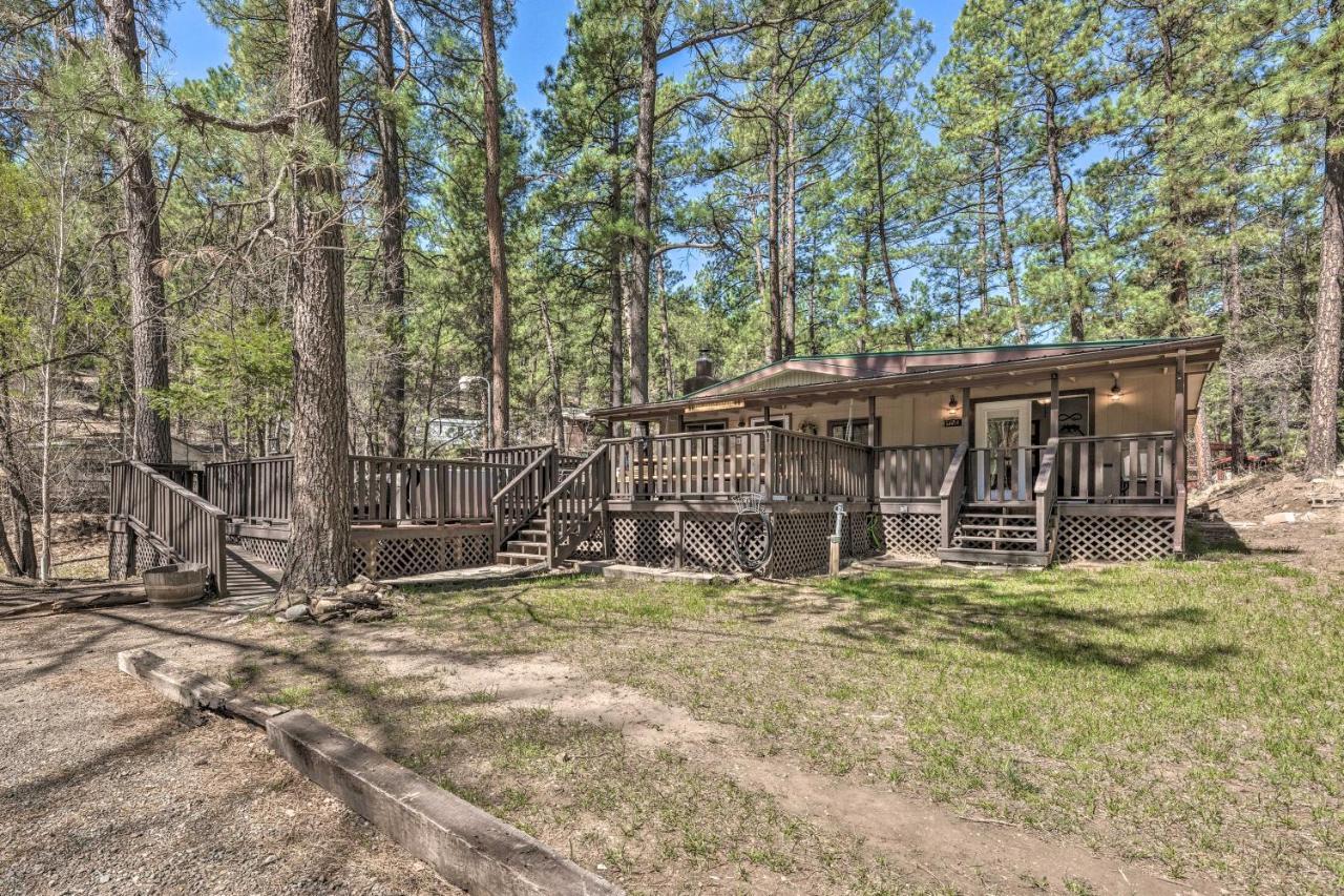 Tranquil Cabin With Stream And Deck Near Dtwn Ruidoso! Екстериор снимка