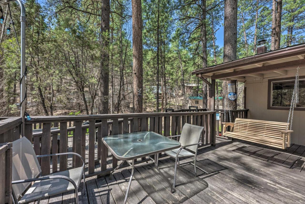 Tranquil Cabin With Stream And Deck Near Dtwn Ruidoso! Екстериор снимка