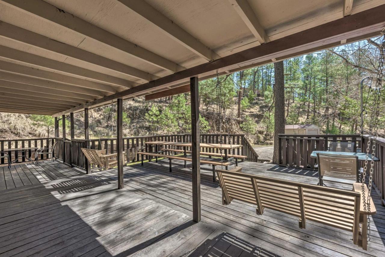 Tranquil Cabin With Stream And Deck Near Dtwn Ruidoso! Екстериор снимка