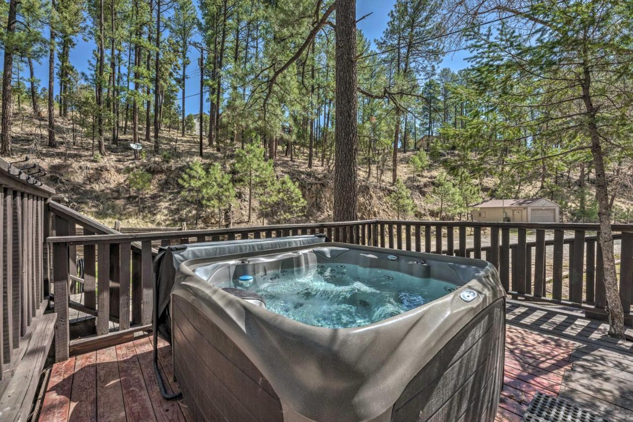 Tranquil Cabin With Stream And Deck Near Dtwn Ruidoso! Екстериор снимка