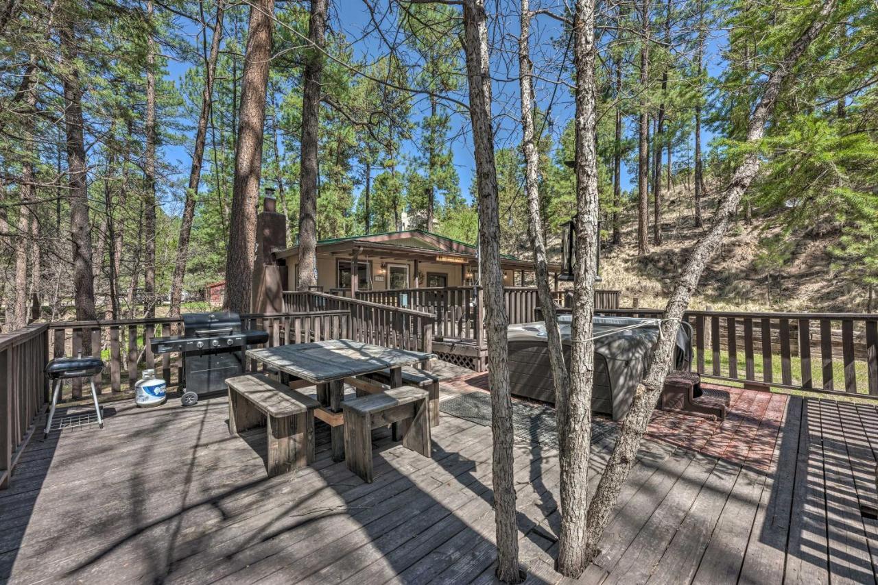 Tranquil Cabin With Stream And Deck Near Dtwn Ruidoso! Екстериор снимка